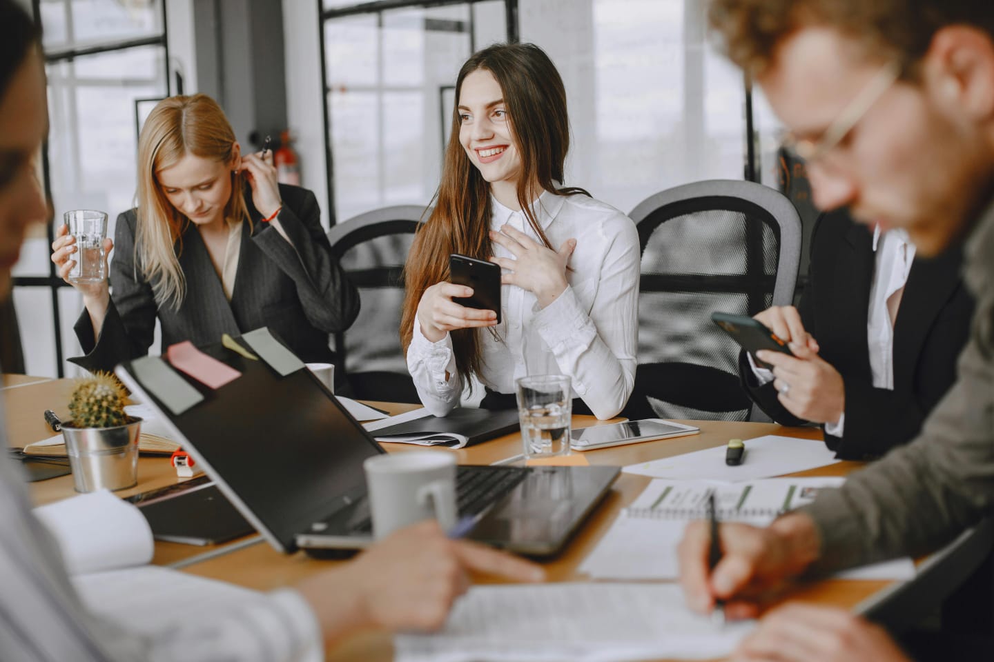 FundExera professional team collaborating in a modern office